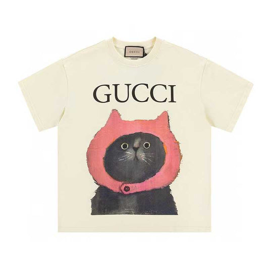 New cat cartoon t-shirt