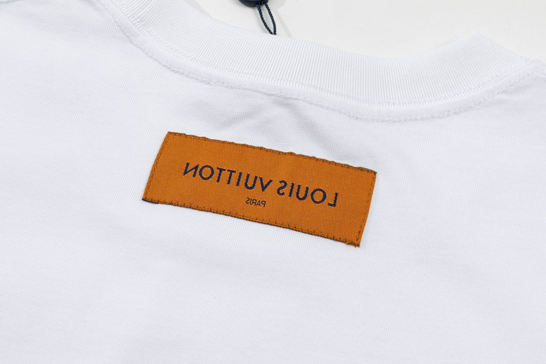 Colorful letters print t-shirt