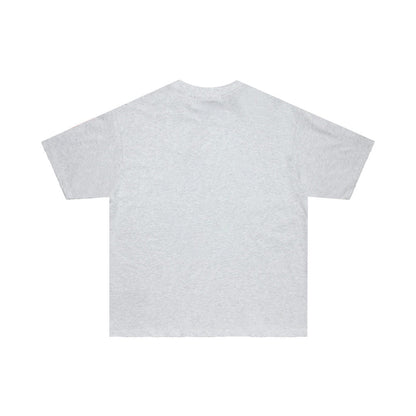 Solid color love short sleeve T-shirt