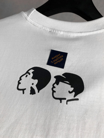 New simple print t-shirt