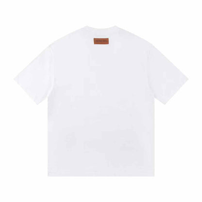 Alphabet pattern print t-shirt