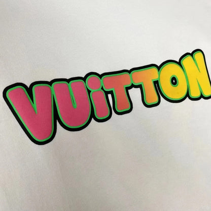 0528 DDouble-sided printed logo T-shirt