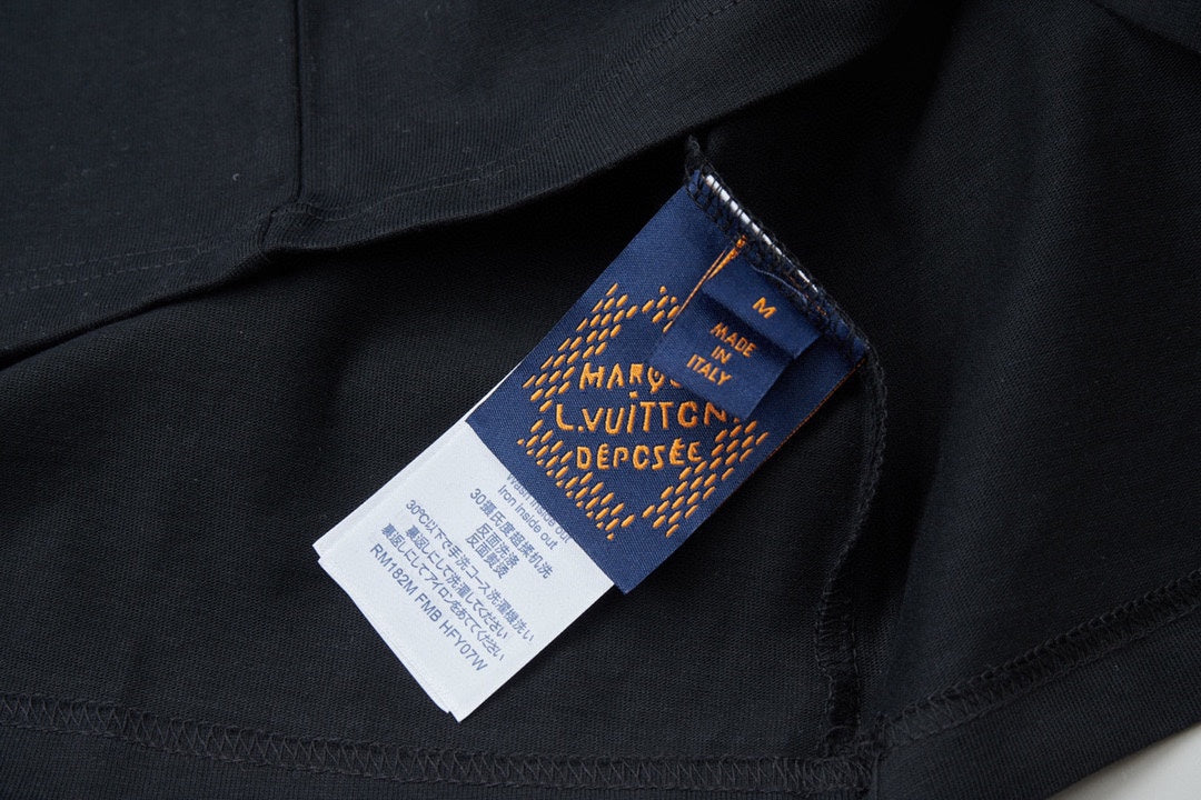 Simple letter printing t-shirt