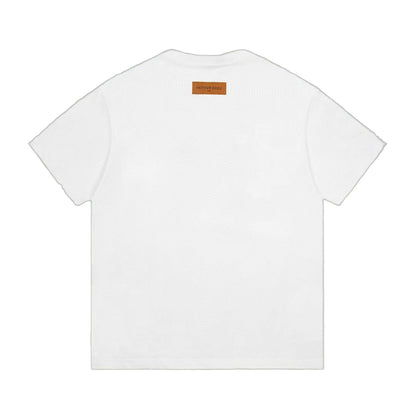 Colorful bear prints t-shirt