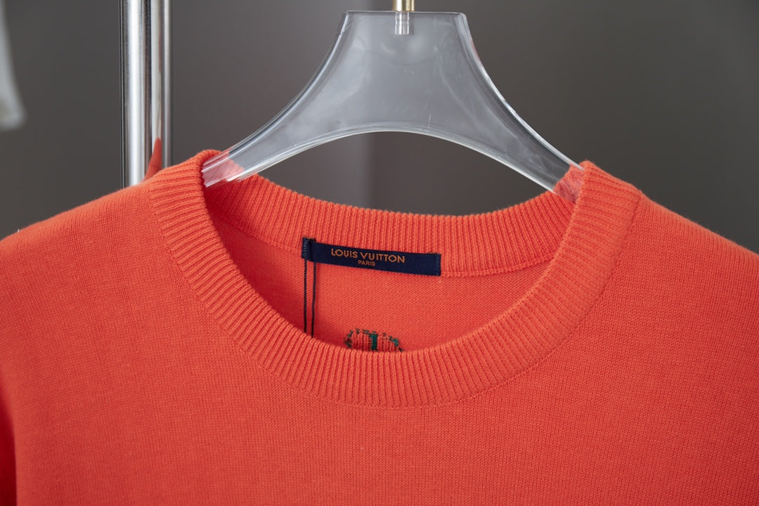 Coconut tree knitwear t-shirt