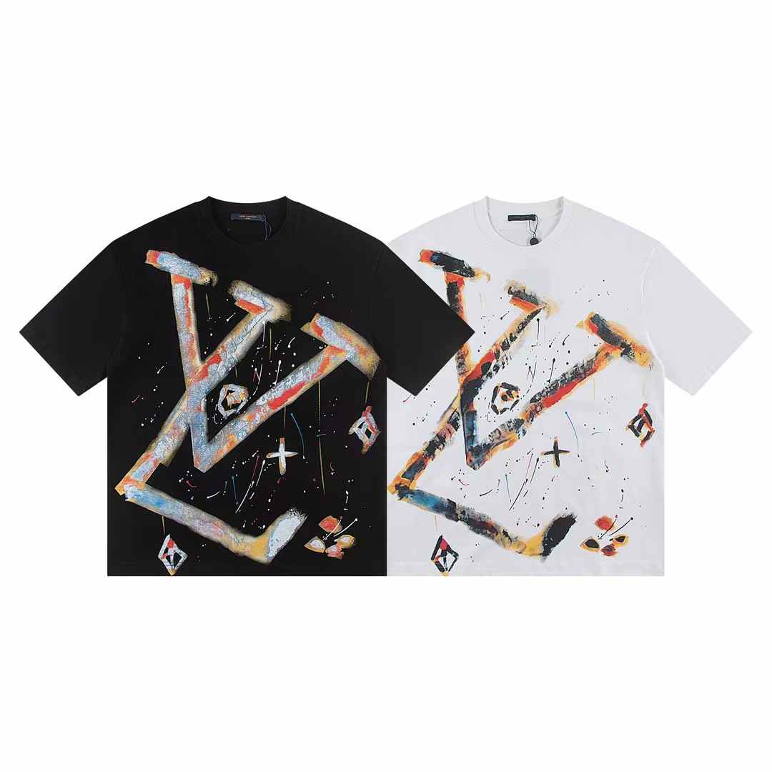 New colorful print t-shirt