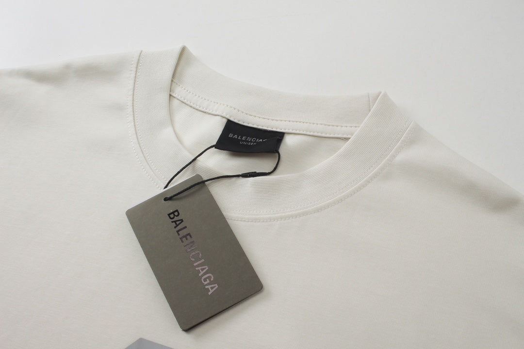 Simple letter print t-shirt