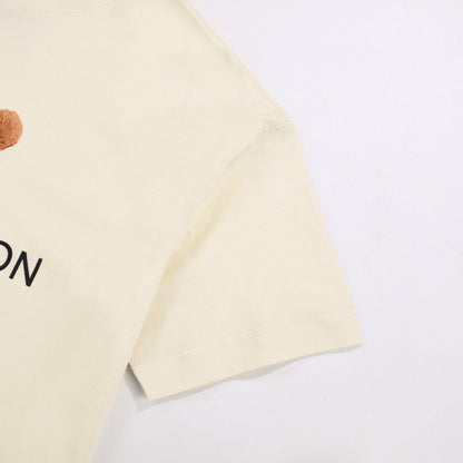 Bear print fashion t-shirt