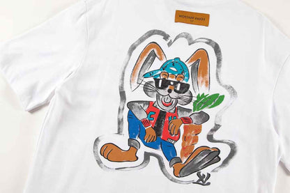 Artistic print t-shirt