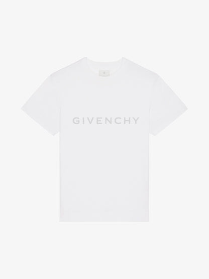 Reflective t-shirt in cotton