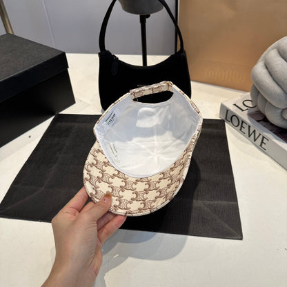 Unisex Full Arc de Triomphe Embossed Baseball Cap